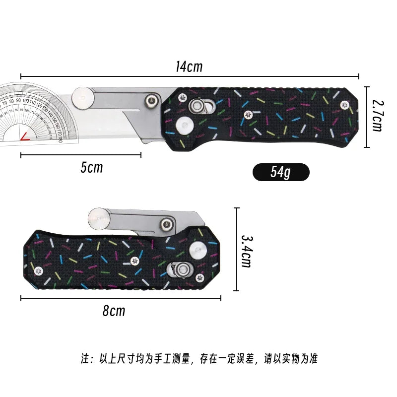 Compact Folding Knife with G10 Handle