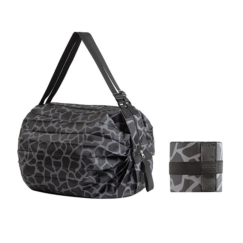 Foldable Large-Capacity Shopping Bag with Handle