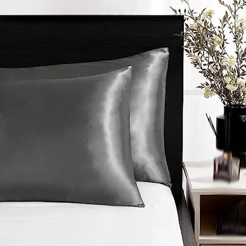 Satin Silk Pillowcase Set - Standard Size