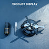 Solar-Powered Rotating Helicopter Car Air Freshener & Decorative Aromatherapy Diffuser