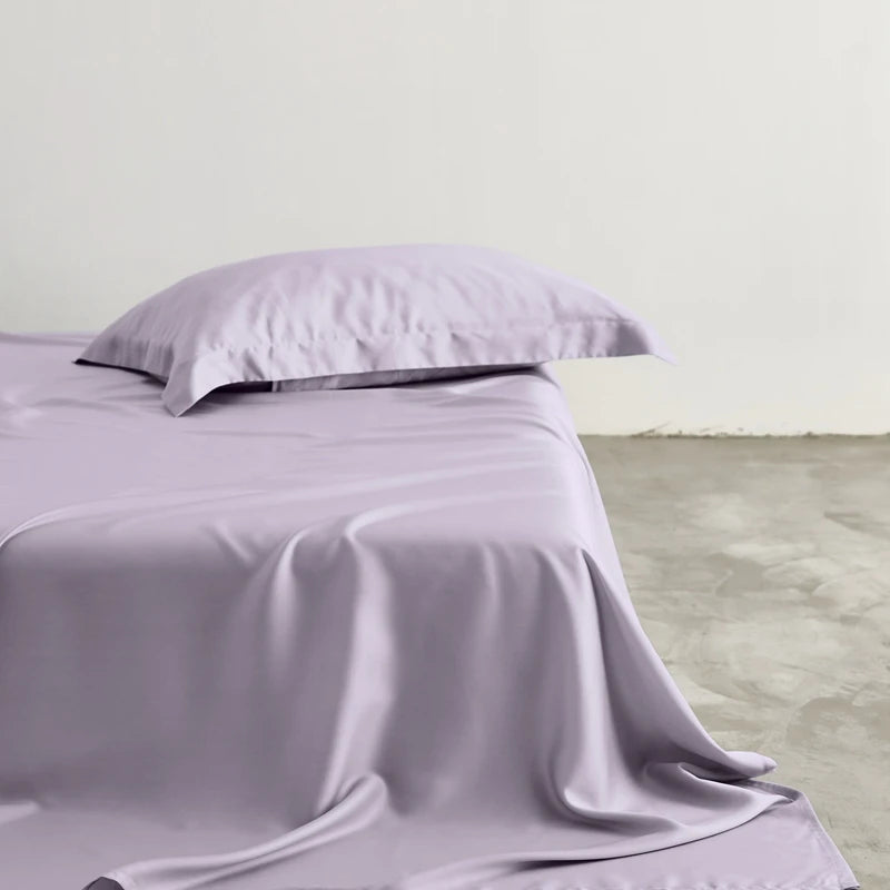 100% Bamboo Bed Sheet Set with Deep Pocket Fitted Sheet