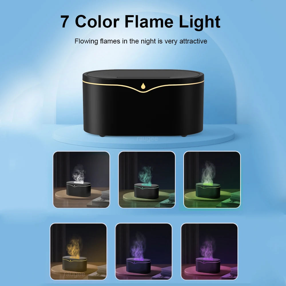 Diffuseur d'Huiles Essentielles à Flamme Naturelle