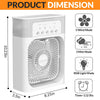 Portable USB Mini Evaporative Air Cooler with Mist