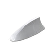 White universal car shark fin antenna cover for FM/AM signal enhancement
