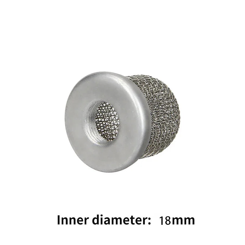 Silver airless sprayer pump plunger rod and valve repair kit with an inner diameter of 18mm