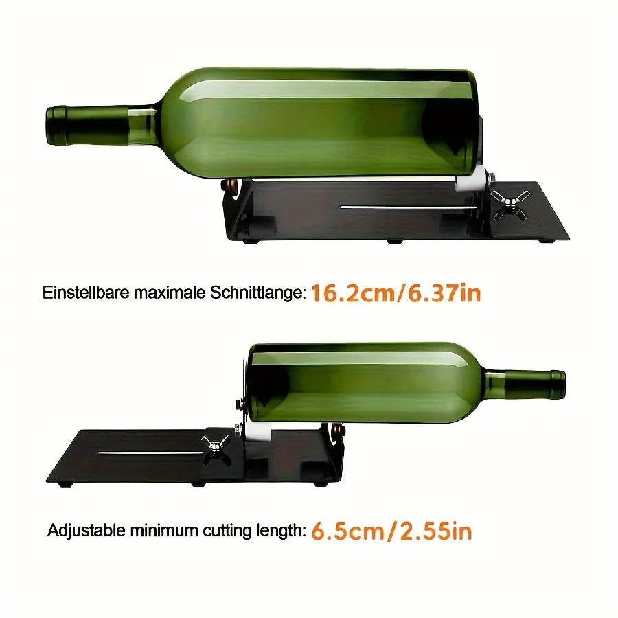 Adjustable Glass Bottle Cutter Kit for DIY Crafts