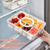 8-Compartment Portable Snack Box with Lid and Handle