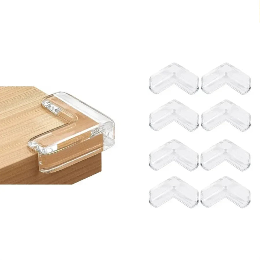 Clear Silicone Corner Guards for Baby Safety