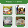 Versatile food covers including picnic, BBQ, indoor, and outdoor options