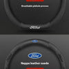 Carbon Fiber Steering Wheel Cover for Ford Models