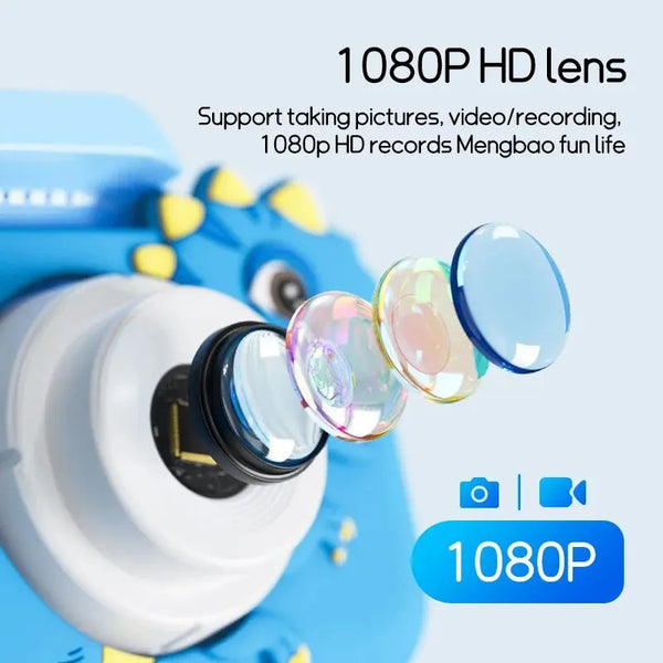Mini Kids Digital Camera with 1080P HD Video