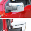 Carbon Fiber Look Mirror Cover for Ford F-150 (2021-2025)
