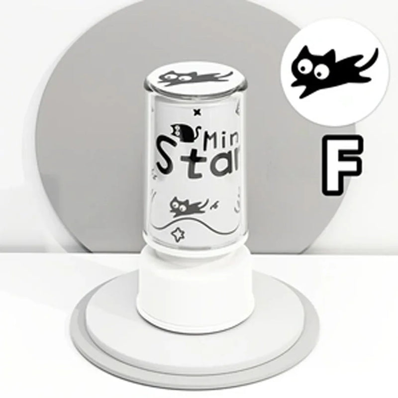 Set de Sellos de Gatitos Negros con 8 Diseños Únicos