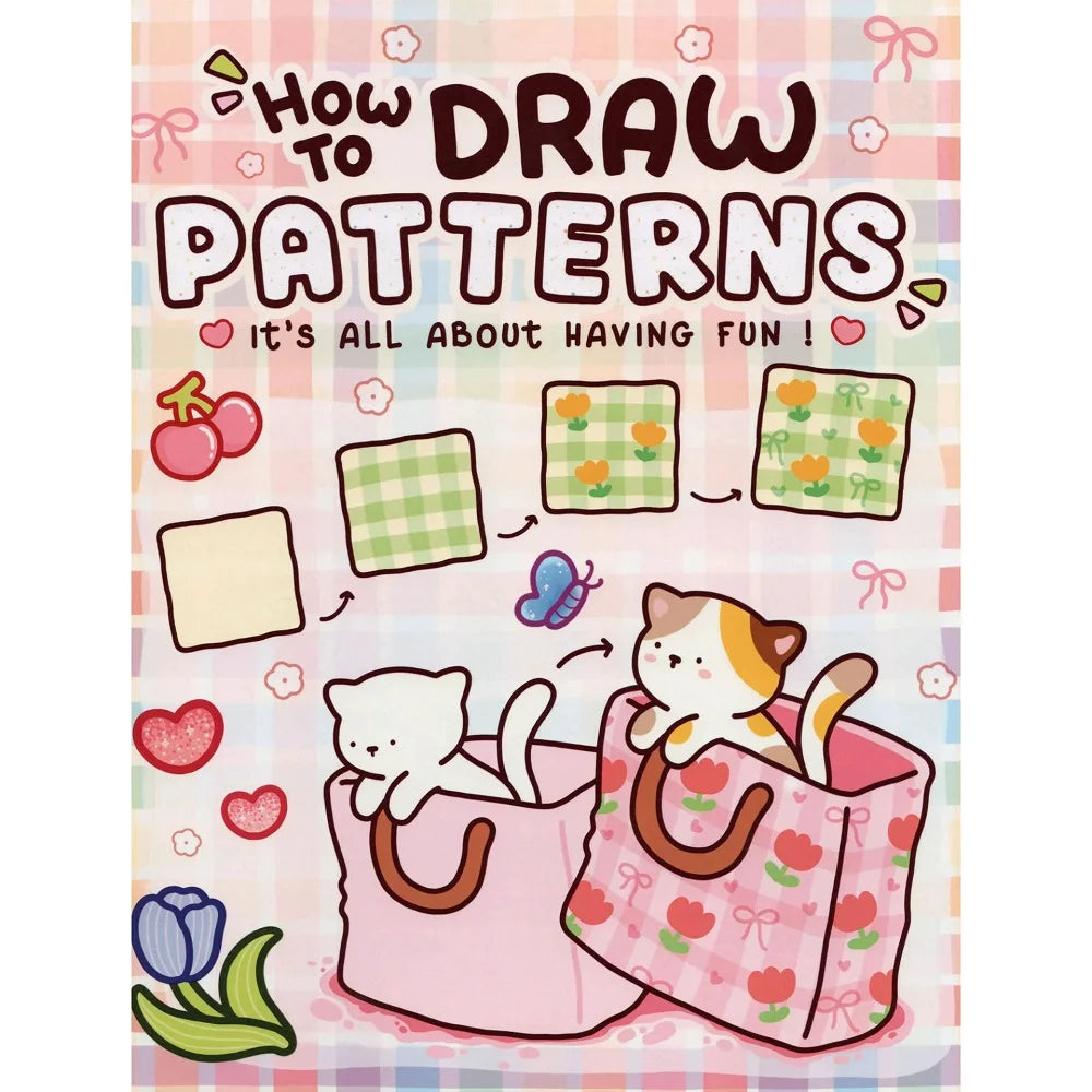 Step-by-Step Pattern Drawing & Coloring Book for All Ages
