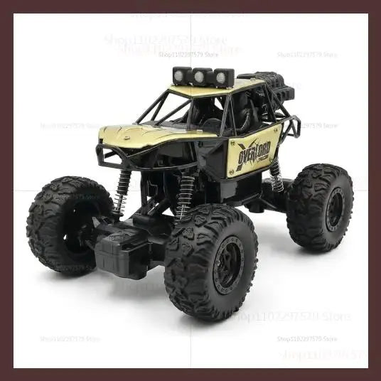High-Speed Off-Road RC Monster Truck with LED Lights