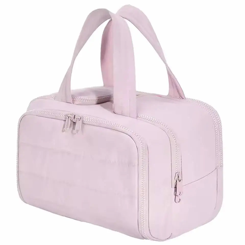 Waterproof Travel Toiletry Organizer Bag with Hanging Handle