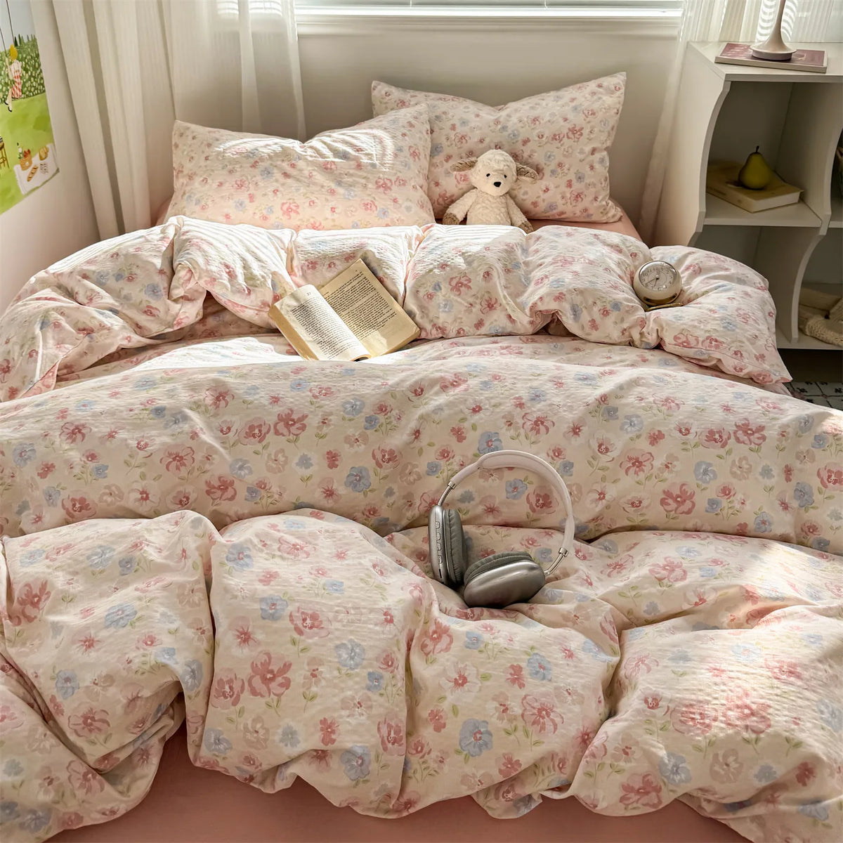 Ultra-Soft Microfiber Duvet Cover Set with Pillowcases
