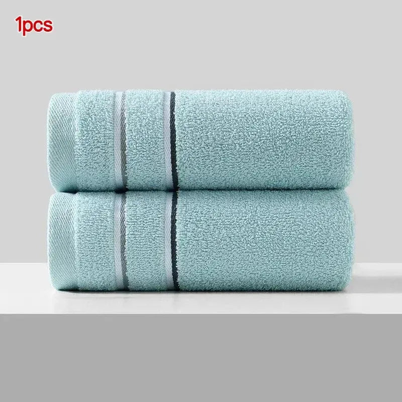 Quick-Dry Pure Cotton Towel – Ultra Soft & Absorbent for Home, Gym, or Travel