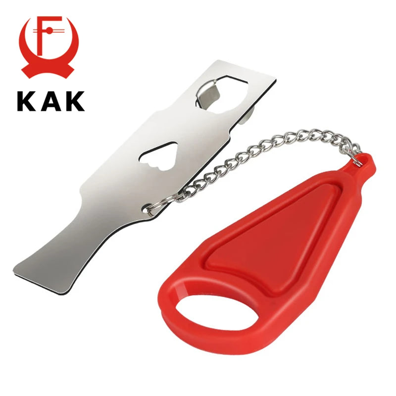 Portable Door Lock with Key for Travel Security