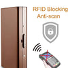 Ultra-Thin RFID Blocking Metal Card Holder