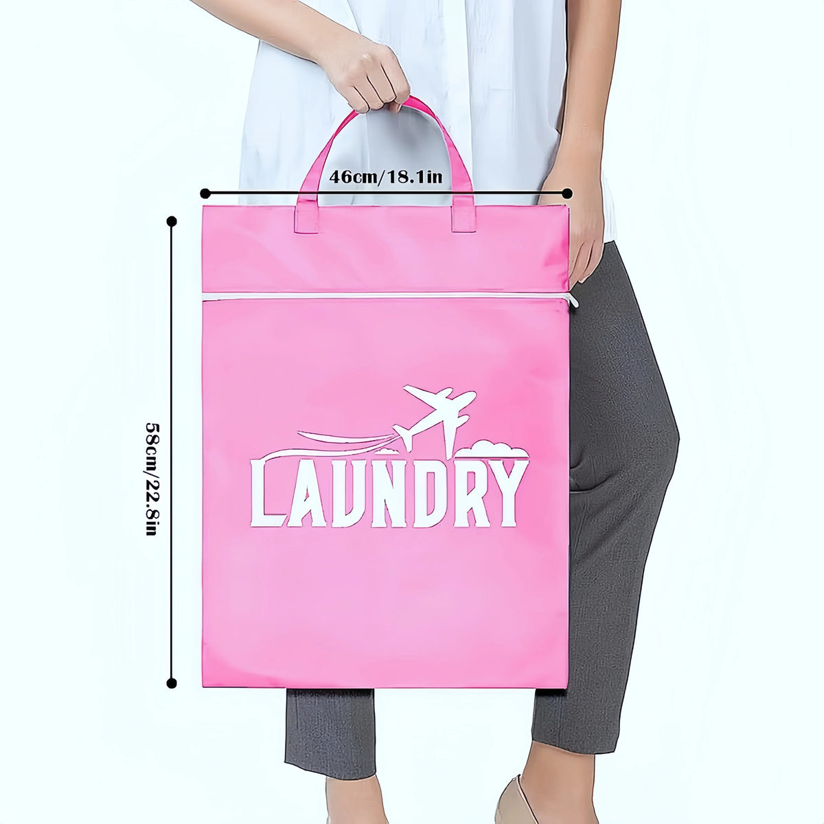 Waterproof Travel Laundry Bag for Gym & Wet Clothes