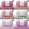 Combed Cotton Blend Gradient Yarn – 4-Ply, 50g Balls