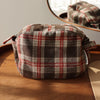 Bolsa Organizadora de Maquillaje a Rayas (Plaid) para Viajes