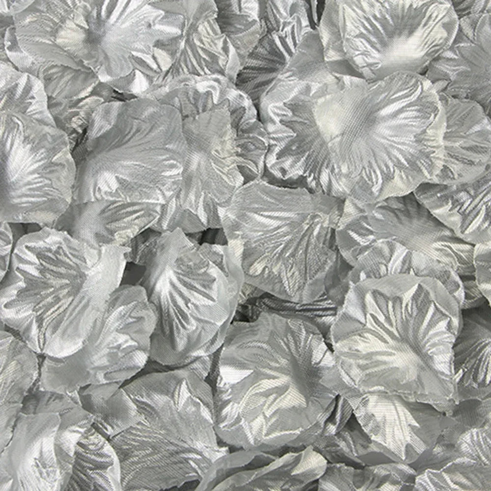 Soft Silk Artificial Rose Petals (25 Colors)