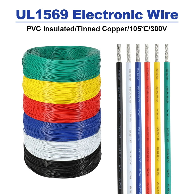 PVC Insulated Tinned Copper Wire for Electronics and Lighting