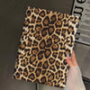 Leopard Print iPad Case – Premium Faux Leather Protective Cover