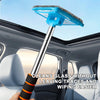 Telescopic Windshield Cleaning Brush with Soft Absorbent Head