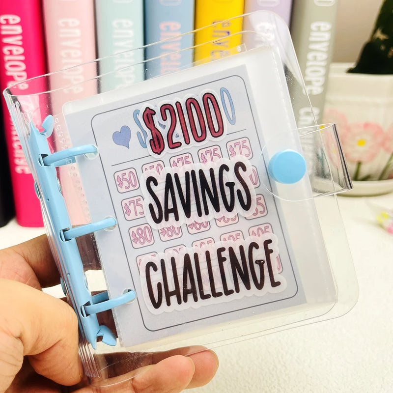 1000 Savings Challenge Binder with Envelopes