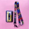 Retro Camera Card Holder with Lanyard