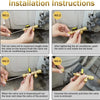 Dual-Size Refrigerant Valve Core Remover & Installer Kit with 10 Spare Cores