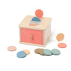 Montessori 4-in-1 Wooden Color Sorting & Shape Matching Box for Toddlers