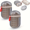 Travel Soap Box with Drainable Lid for Camping and Bathroom Use