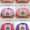100% Organic Cotton Yarn for Knitting and Crocheting (2-Pack)