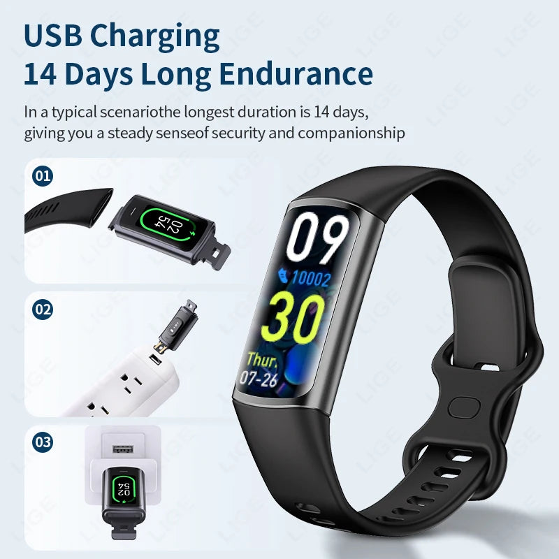 Reloj Rastreador de Fitness Multifunción