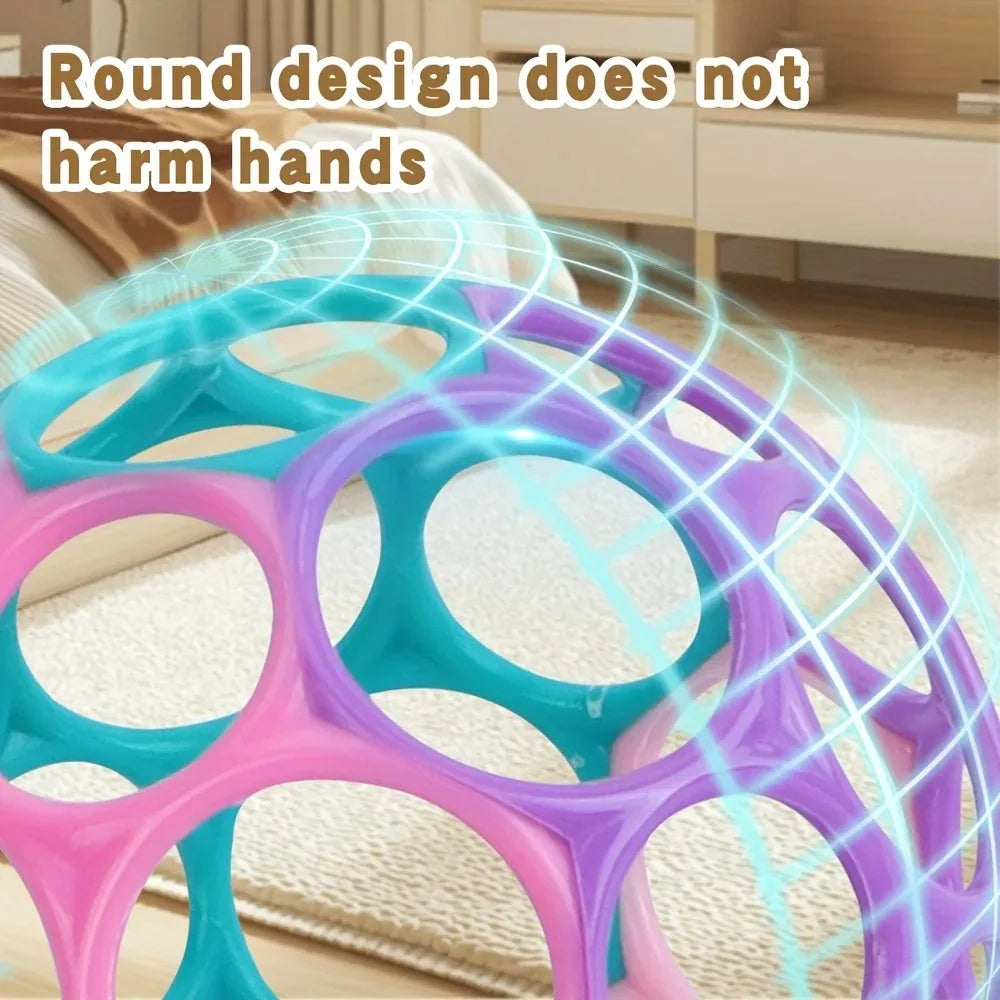 Cutout Design Sensory Grip Ball for Baby Development