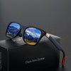 Retro Rectangle Sunglasses with UV400 Protection
