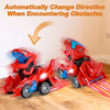 2-in-1 Transforming Dinosaur Car Toy with Lights and Sounds