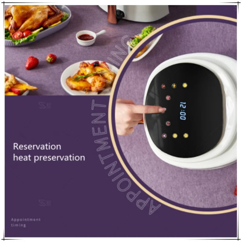 Friteuse à Air Électrique de 8L avec Contrôle de Température
