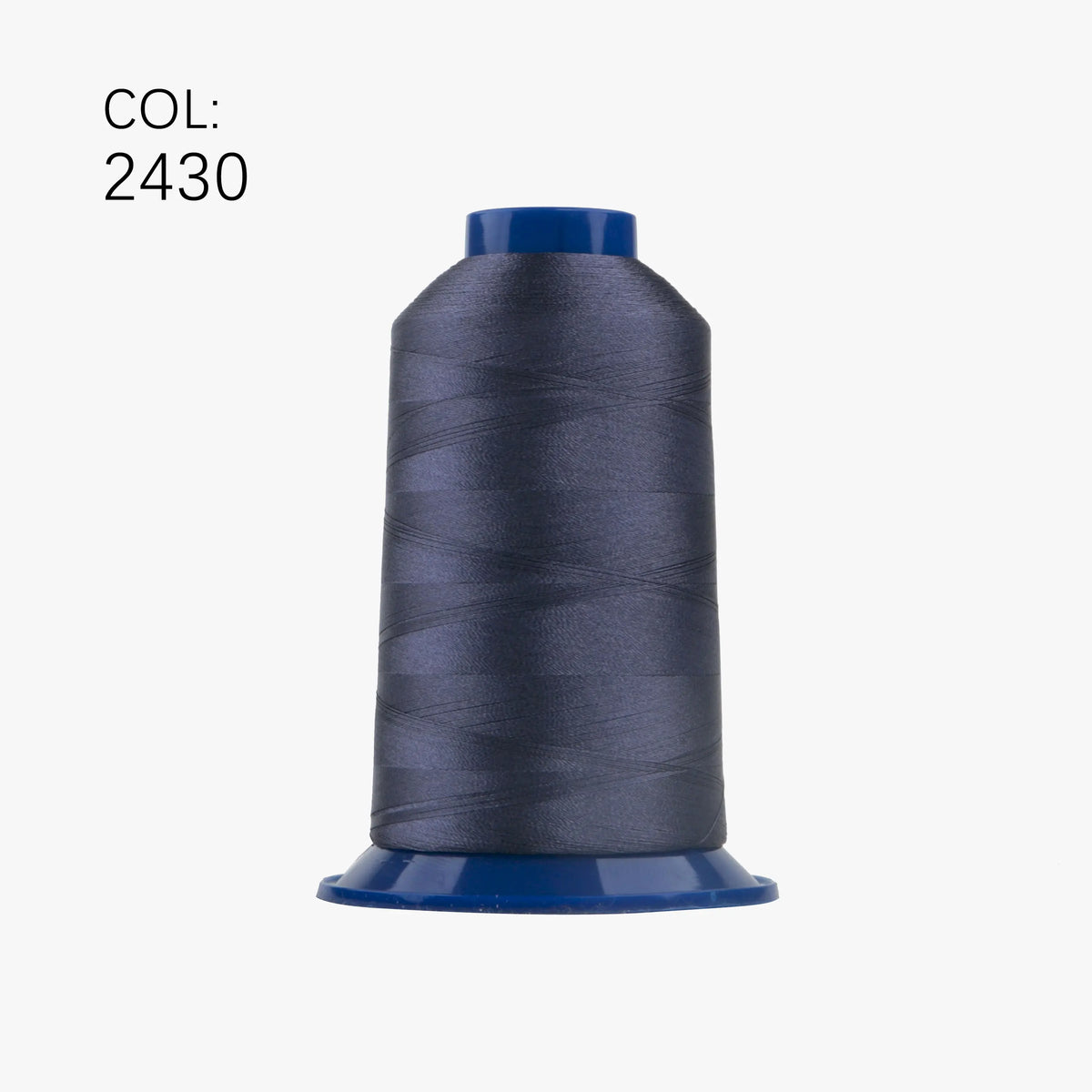 High-Tenacity Polyester Embroidery Thread (120D/2, 40wt) for Home & Industrial Machines