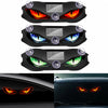 Solar-Powered Demon Eye LED Car Light
