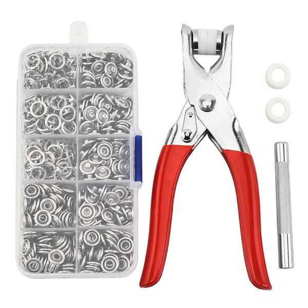 Druckknopf-Einsetzwerkzeug-Set