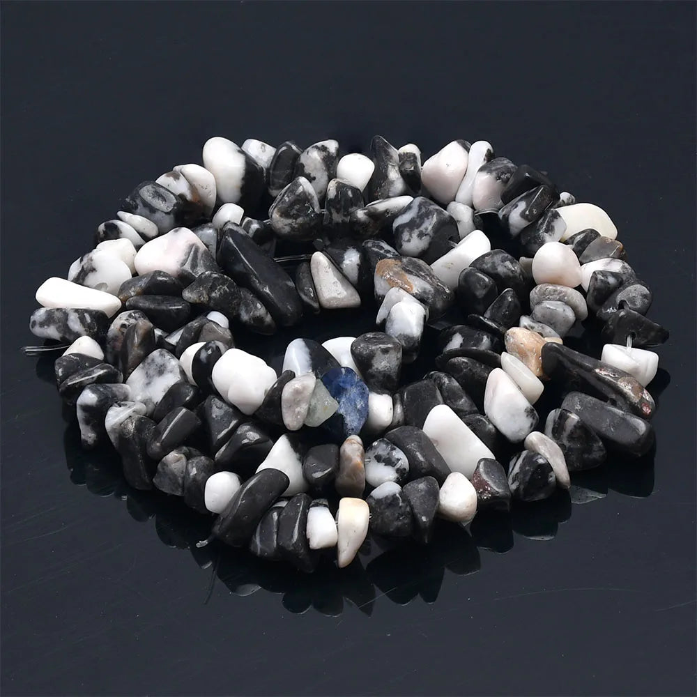Natural Stone Beads Strand for Jewelry Making – Irregular Crystal Agate Chips