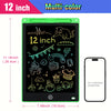 12-Inch LCD Writing Tablet for Kids – Reusable Electronic Drawing Board