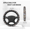 Tree Camouflage Elastic Steering Wheel Cover