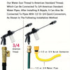 High-Pressure Water Gun Nozzle for Car Wash & Garden