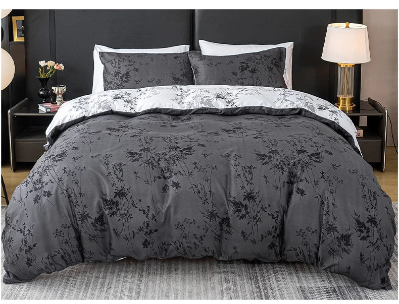 Artisan Pattern Print Duvet Cover Set with Pillowcases